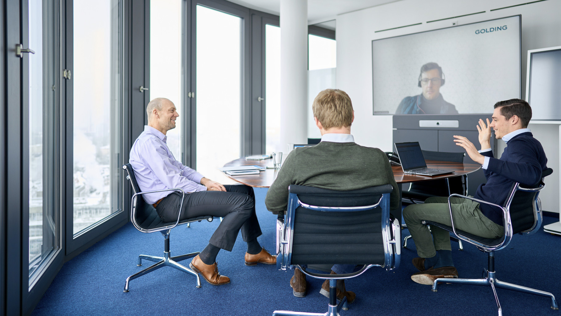 Golding Capital Partners Team Meeting